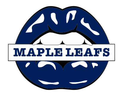 Toronto Maple Leafs Lips Logo iron on paper